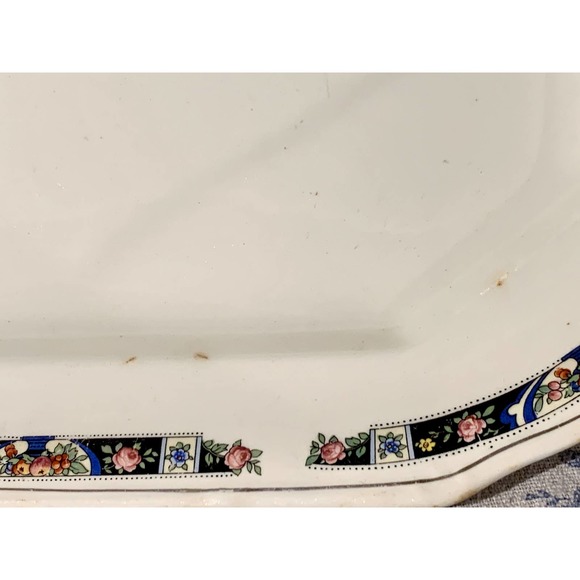 T. S. & T. Taylor Smith and Taylor Paramount Ivory Serving Platter - Picture 2 of 9